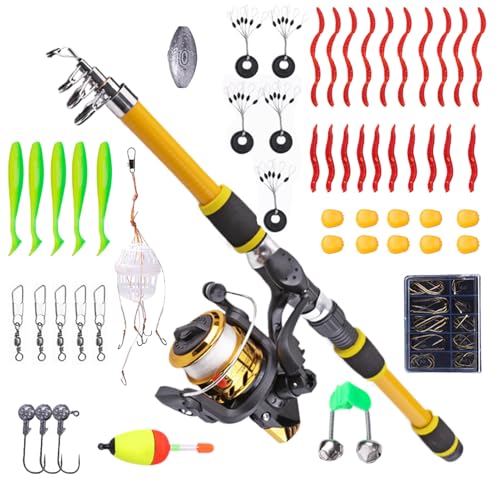 Kids Fishing Rod and Reel Combo Set