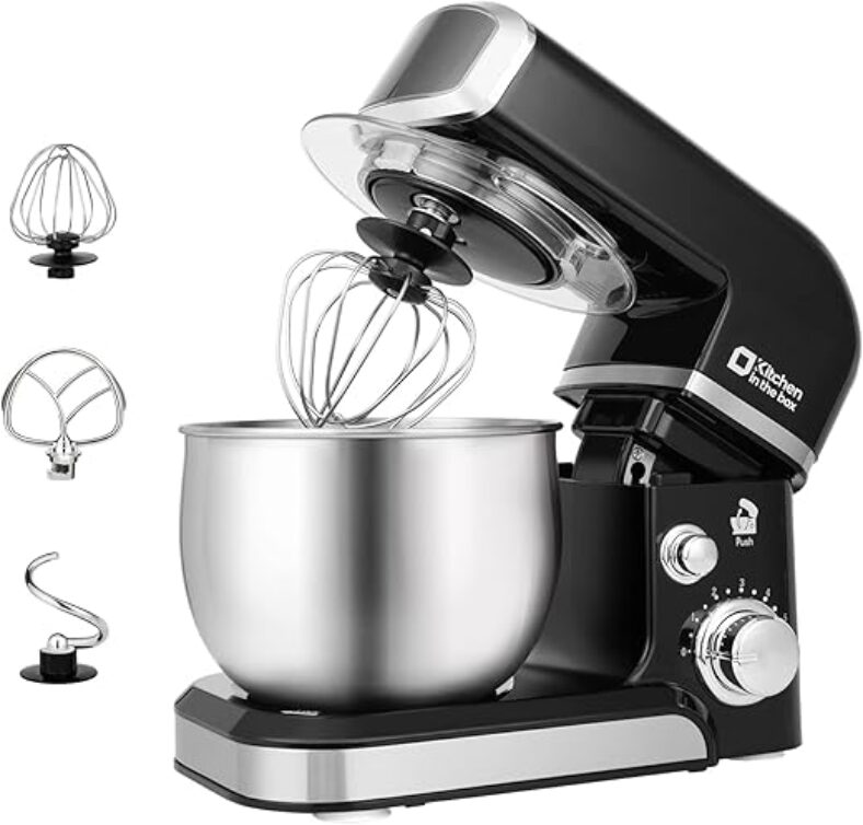 Compact 3.2Qt Stand Mixer for Everyday Use