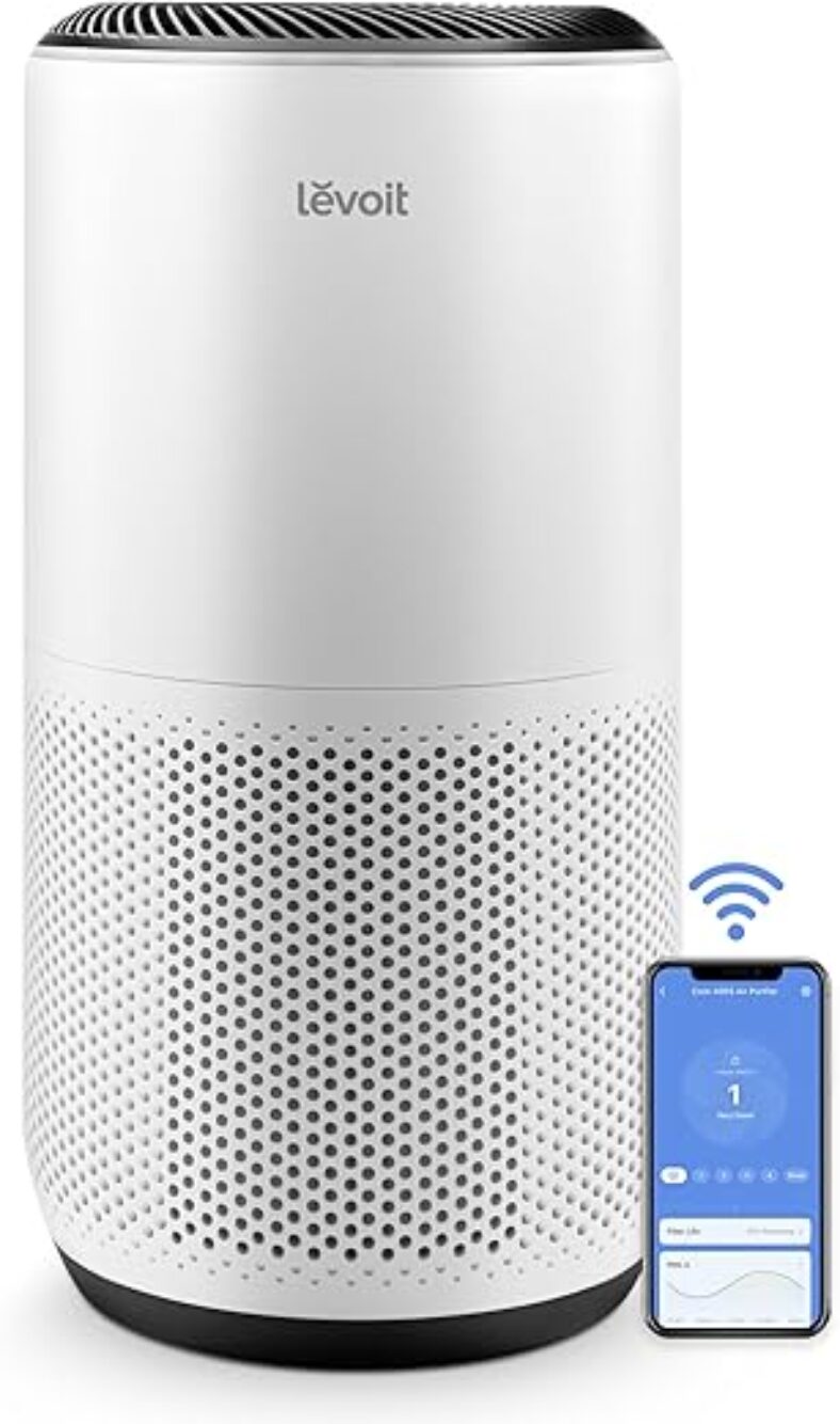 LEVOIT Core 400S Air Purifier – Voice Control, Large Rooms