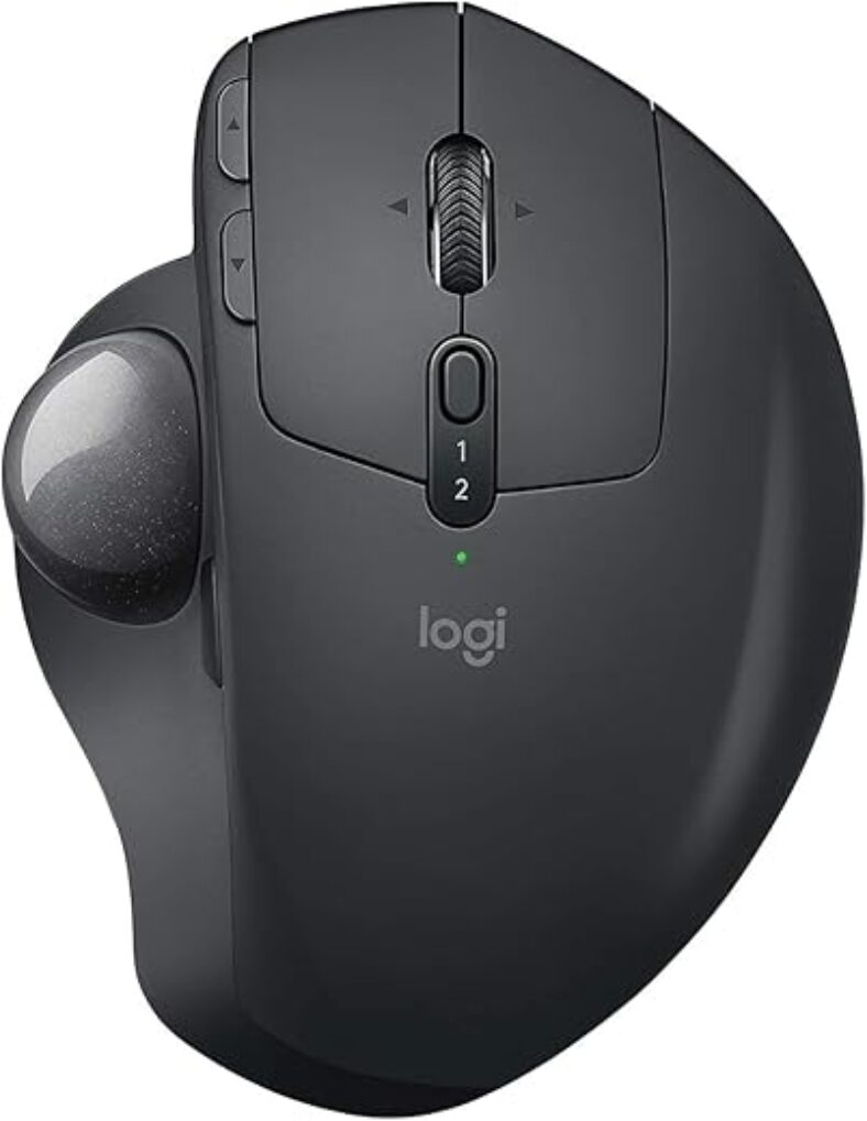 Logitech MX Ergo Plus Wireless Trackball | 4-Month Battery Life