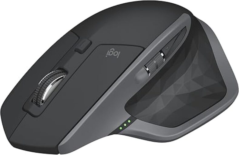 Logitech MX Master 2S Wireless Mouse – Ergonomic, Rechargeable