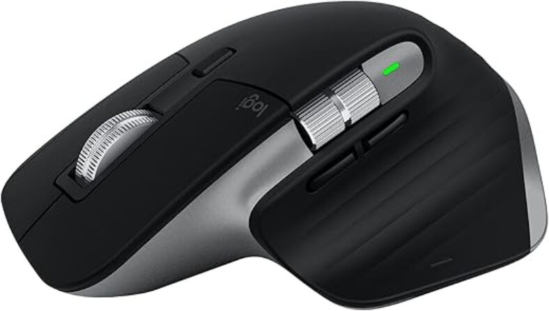 Logitech MX Master 3S Mouse with Programmable Buttons