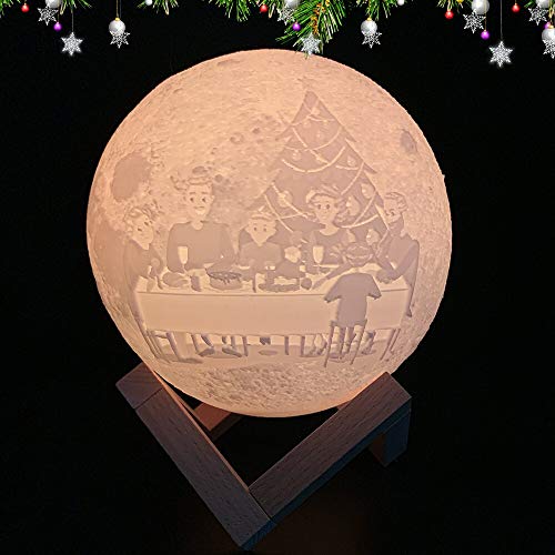 Customizable Moon Lamp for Special Occasions