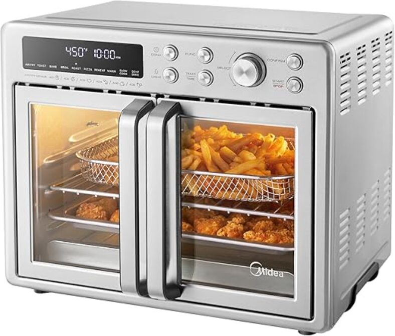 Midea Flexify Air Fryer Oven with LED Display and Temperature Control