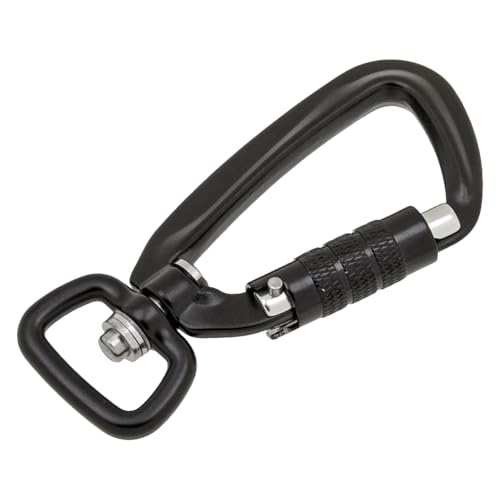 Auto-Lock 360° Rotating Carabiner Clip