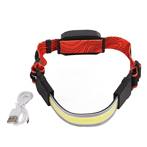 Rechargeable 350 Lm COB Headlamp Flashlight
