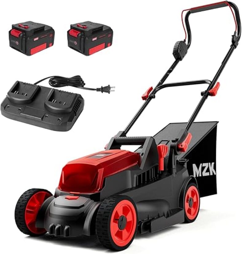 MZK 40V 13" Cordless Electric Lawn Mower