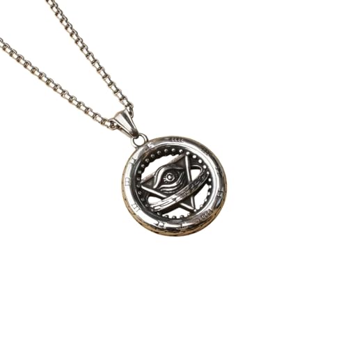 Trendy Retro Roman Numeral Pendant Necklace