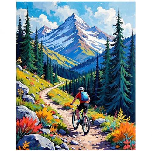 Outdoor Sports Paint by Numbers Kit