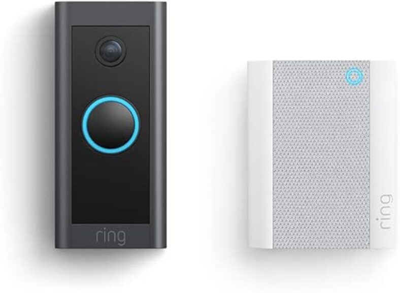 Ring Video Doorbell Wired – 1080p HD, Customizable Motion Detection