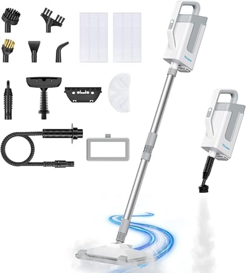 Ytuaen XY-612 Compact Steam Mop for Floor & Wall Cleaning