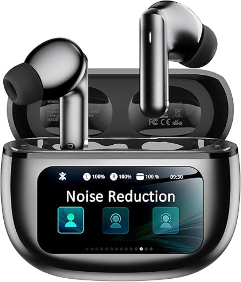 T27 Bluetooth Active Noise Cancelling Earbuds – Touch Control