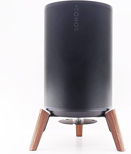 Wooden Speaker Stand for Sonos and HomePod