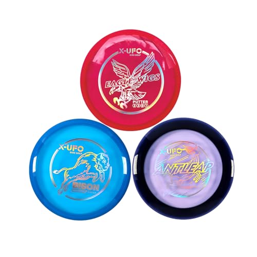 X-UFO Disc Golf Starter Set for Beginners