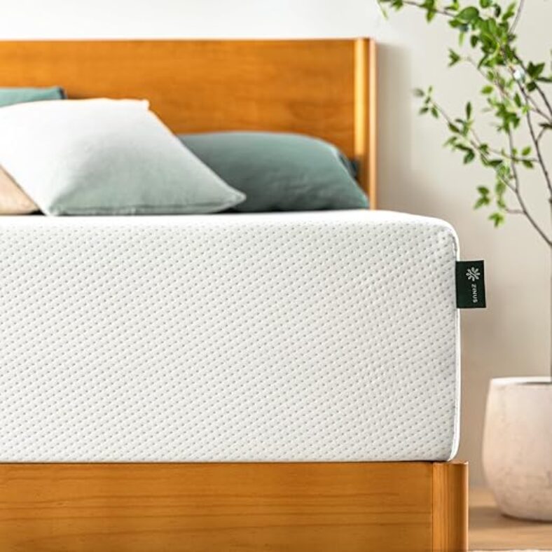 ZINUS 12″ Green Tea Memory Foam Mattress – Sleep Optimization